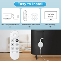 Nouvelle télécommande vocale durable G9N9N de remplacement, adaptée aux boîtiers TV Goo-gle, Chromecast et TV 4K
