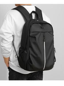 Mochila Impermeable de PU para <span class=keywords><strong>Hombre</strong></span> y Mujer, con Cierre de Cremallera, Gran Capacidad de 20L, Acolchada - Product Image 4