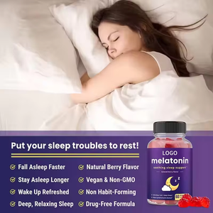 Melatonin Gummies cho người lớn cải thiện chất lượng giấc ngủ điều chỉnh sinh học đồng hồ điều chỉnh hệ thống miễn dịch có tác dụng chống oxy hóa - Product Image 3