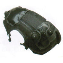 Revestimiento Interior del Guardabarros Delantero BMW G12 15, Plástico y Algodón Negro, Pieza de Repuesto para BMW Serie 7 2015 - Product Image 1