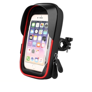 Support de guidon de vélo mobile, support de téléphone étanche pour vélo, support mural pour guidon de moto, sac pour téléphone, support pour téléphone Samsung - Product Image 2
