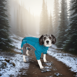 Veste pour chien ajustable et robuste Blizzard, taille XS, en softshell imperméable, vêtements de randonnée en plein air - Product Image 2