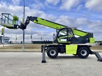 Chariot télescopique Zth4525r neuf de 4,5 tonnes avec accessoire fourche à godets, hauteur de levage de 25 m
