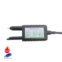 Sonde de référence anti-corrosion AgCl pour système 0-2V 0-5V 0-10V 4-20mA RS485 4G Wifi Lora Lorawan, capteur de pH du sol avec logiciel serveur