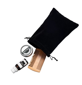 Biểu Tượng Tùy Chỉnh Râu Chăm Sóc Chải Chuốt Dầu Balm Bằng Gỗ Lược Bàn Chải Tông Đơ Cắt Kéo Rửa Dao Cạo Dao Với Túi Râu Tăng Trưởng Kit Cho Nam Giới - Product Image 4