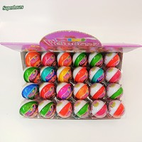 Mini Princesa - Chocolats solides à thème princesse pour œufs avec jouet et chocolat - Boîte de 48 pièces - Fête d'enfants - Vente en gros