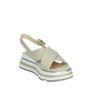 Sandali con Zeppa da Donna Keys K-11013 Beige con Plateau e Cinturini Stile Estivo - Product Image 5