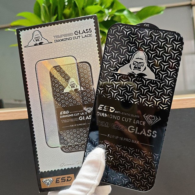 High Quality HD 0.4MM Tempered Glass Screen Protector for iPhone 17 16 15 14 13 12 11 Pro Max Anti-scratch Anti-fingerprint 3D