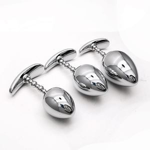 Dongkai Source Factory Pull Beads Metal Anal Plugs Go Out Wear Boat Anchor Base Anal Dilator Adult Sex Toys Anal Plug Sex Toy - Product Image 3