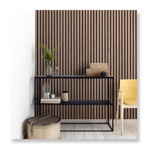 Revêtement mural extérieur en WPC au design moderne, panneau composite <span class=keywords><strong>bois</strong></span>-plastique imperméable, insonorisé, ignifuge, pour hôtels et foyers - Product Image 1