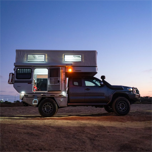 Onlywe nặng nhiệm vụ Lều cắm trại đón canopy <span class=keywords><strong>Camper</strong></span> mỹ xe tải <span class=keywords><strong>Camper</strong></span> phẳng xe tải với thang <span class=keywords><strong>20</strong></span> tấn Đường bộ cắm trại - Product Image 1