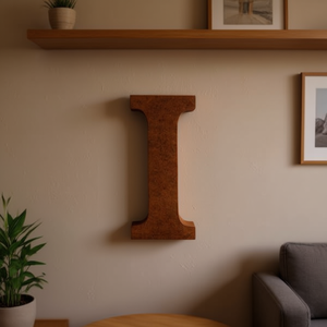 Ilan Lettera Decorativa I 15Cm Decorazione da Parete in Legno - Product Image 3