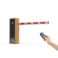 Sistema de Control de Estacionamiento con Tarjeta RFID, Código Clave, Smartphone, Barrera Automática con Cámara LPR