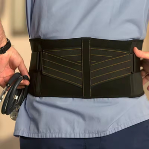 <span class=keywords><strong>Ceinture</strong></span> <span class=keywords><strong>lombaire</strong></span> de soutien respirante à double traction FSPG pour la sécurité au travail et la protection médicale - Product Image 6