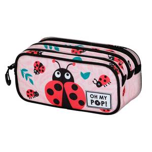 Karactermania For Oh My Pop Ladybug-Trick <b>FAN</b> 2.2 Pencil <b>Case</b>, Pink - Product Image 1