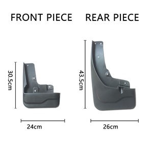 Guardabarros Universal de Alta Calidad, Accesorios para Automóviles, Kit de Carrocería, Guardabarros OEM para GREAT WALL POER 2019 - Product Image 3