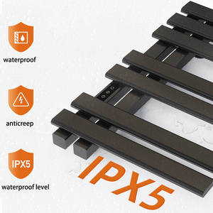 Venta al por mayor blanco inteligente termostático secado varilla de calefacción inteligente <span class=keywords><strong>toallero</strong></span> baño radiador calentador de toallas eléctrico - Product Image 4