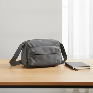 Sac à bandoulière ergonomique ultra léger avec fermeture éclair, capacité 5L, sac messager étanche, sac à bandoulière multi-poches, organiseur de clés - Product Image 6
