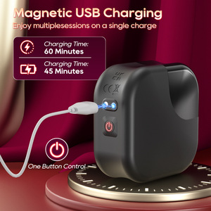 อุปกรณ์ดูดกระตุ้น 7 ระดับความถี่ ซิลิโคน ชาร์จไฟได้ ชาร์จแม่เหล็กผ่าน USB กันน้ำ IPX7 กระตุ้นหน้าอกและอวัยวะเพศภายนอก - Product Image 3