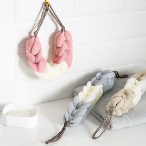 Long Bath Sponge With Rope For <b>Back</b> Scrubbing Exfoliating Washcloth Shower Cleaning <b>Tool</b> - Product Image 1