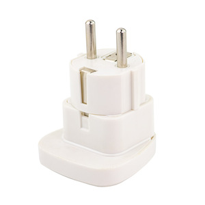 Wonplug World to EU Travel Adapter DE France Iceland <strong>Spain</strong> Travel <strong>Adaptor</strong> Universal with Child Shutter - Product Image 3