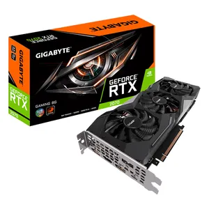 Scheda grafica usata GIGABYTE NVIDIA GeForce RTX2070 GAMING 8G 3X con ventole a Spining alternative