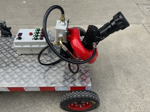 Monitor Antincendio Antideflagrante in Acciaio Inox su Carrello con Telecomando Wireless da 150m, Flusso 60.5L/S, Cannone ad Acqua Antincendio con Portata di 76m - Product Image 4