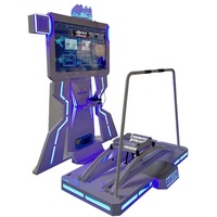 Simulateur de ski de surf 9D VR avec expérience de simulation Immersive équipement de parc d'attractions de hall