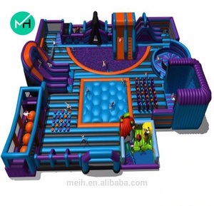 Grand équipement gonflable commercial d'amusement de parc <span class=keywords><strong>à</strong></span> thème de château <span class=keywords><strong>à</strong></span> <span class=keywords><strong>vendre</strong></span> - Product Image 2