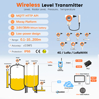 Capteurs de niveau de liquide submersibles en acier inoxydable Moray ME6001W NB-IoT 4G LoRa MQTT / HTTP API, transmetteur de niveau sans fil