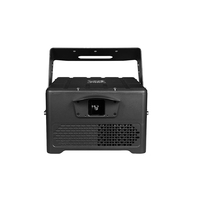 Proyector Láser RGB de 10W MOKE IP66 Resistente al Agua, Láser para Espectáculos, DMX512, Activación por Sonido, para Fiestas al Aire Libre, DJ, Festivales, Bodas y Eventos