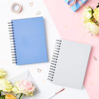 Carnet de notes personnalisé avec impression promotionnelle, spirale, logo personnalisé, journal mensuel et annuel, 100 pages