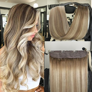 Extensiones de Cabello Humano Indio 100% Natural, Color Marrón Natural, Cabello Humano Virgen para Tejer Cabellos sin procesar - Product Image 3