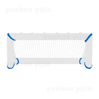 Meilleure vente | Terrain de jeu de football gonflable Interaction Sports Court Water Polo Football But pour parc aquatique