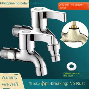 <span class=keywords><strong>Robinet</strong></span> de machine à laver en gros, alliage de zinc, cuivre électroplaqué, design moderne et simple, magnétisé, pour la maison, la serre, l'extérieur - Product Image 2