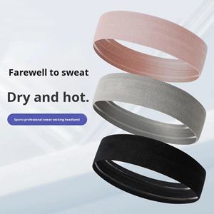 Bandeau de sport disponible, absorbant la transpiration, avec grip anti-dérapant et amortissement, en polyester - Product Image 1