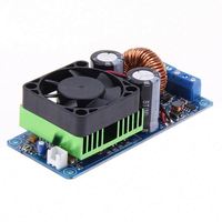 Modulateur PWM avec ventilateur Mono Audio IRFB31N20 31A Courant 200V Numérique 500W IRS2092S Classe D Amplificateur Hi-Fi Classe D