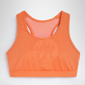 Servicios OEM, Último Modelo de Sujetador Deportivo para Mujer, Diseño Personalizado de Alta Calidad, Logotipo Frontal Simple, Alta Sujeción, Transpirable, Spandex/Nailon - Product Image 1
