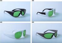 Lunettes laser de sécurité haute performance 630 - 660nm OD 2 + et 800 - 1100nm OD 5 + Diodes de lunettes de sécurité pour épilation au laser