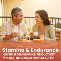 Capsules de ginseng rouge coréen OEM Panax pour l'énergie, la concentration, la vitalité, le soutien immunitaire, l'amélioration des performances, extrait de racine de ginseng, complément alimentaire