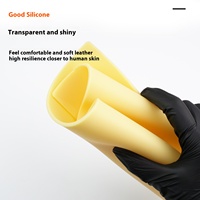 Peau de pratique de tatouage en silicone épaissie pour débutant de 3mm pour la formation permanente au maquillage et l'équipement de tatouage faux