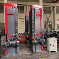 Positionneur de soudage à deux colonnes, capacité de levage de 10 tonnes, pour le soudage de tuyaux/réservoirs, avec rotation et inclinaison et contrôle de vitesse VFD
