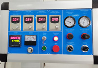 Machine de laminage et de découpe automatique électrique compacte à 2 couches pour étiquettes, tissus, mousse, papier, film plastique 1300 mm