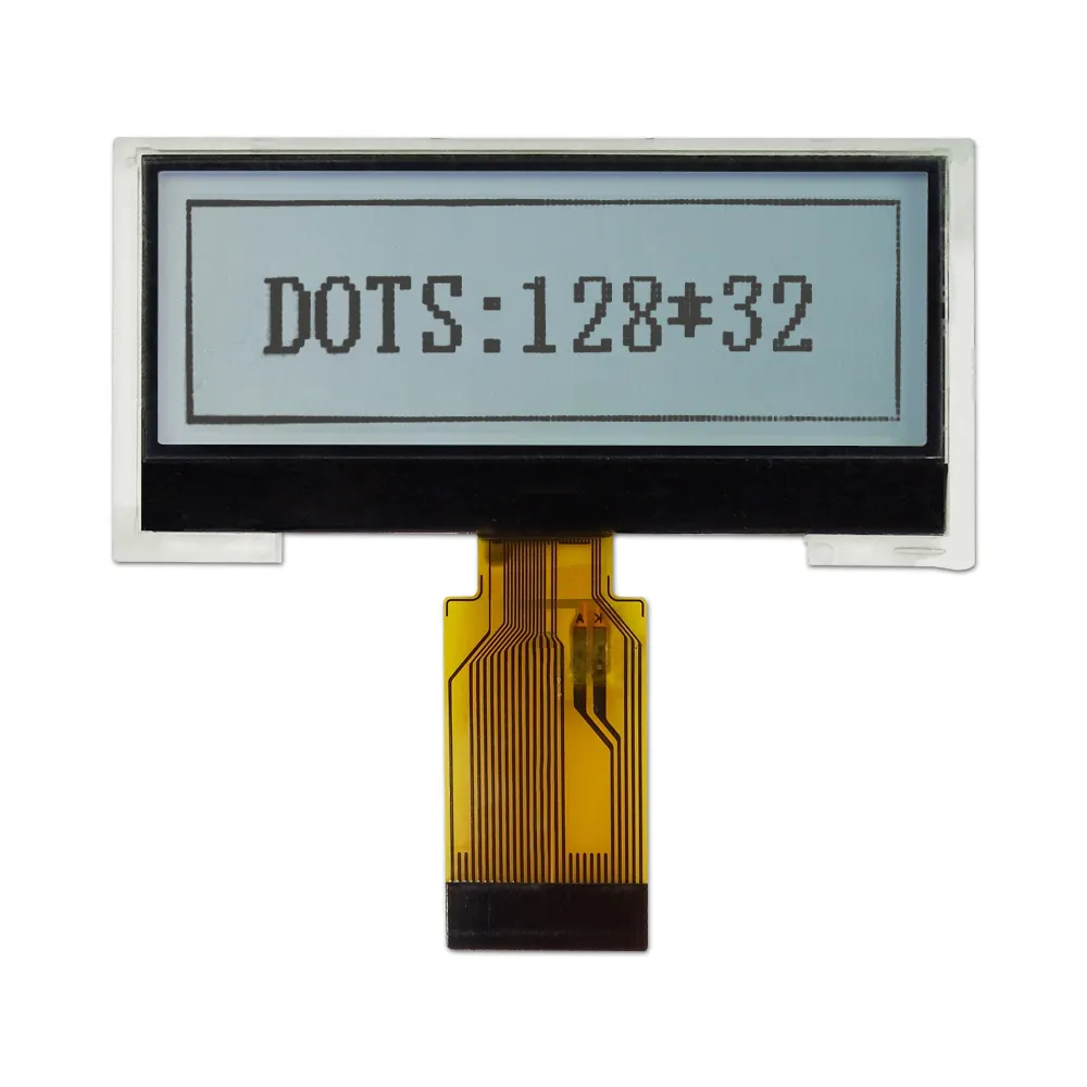 2.4 Inch Mono Grafische Cog Lcd Module 28 Pin ST7567 Fstn Seriële Scherm 128X32 Lcd Display