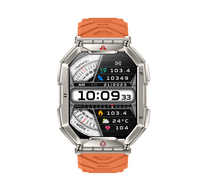 Reloj Inteligente Resistente de Moda 2024 KR82, Grado de Resistencia al Agua 1ATM, Reloj Inteligente para Hombre Compatible con Da Fit, Android e iOS