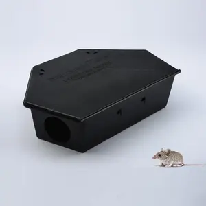 Boîte à appâts pour souris en plastique réutilisable Station de contrôle des rongeurs multi-prises pour tuer les rats et les souris nuisibles - Product Image 2