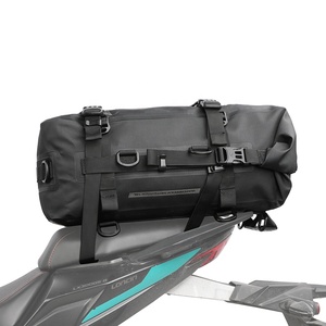 Sacoche de selle étanche Rhinowalk 15L personnalisée, sac à dos de <span class=keywords><strong>moto</strong></span> soudé sans couture avec sacoche arrière <span class=keywords><strong>pour</strong></span> siège, bagages de <span class=keywords><strong>moto</strong></span> - Product Image 2