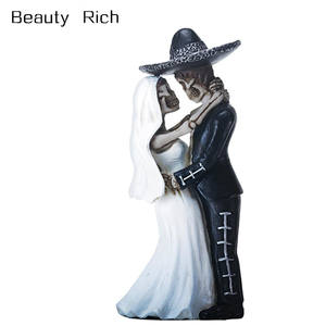 Statue de mariage en pvc, 5.5 pouces, <span class=keywords><strong>Figurine</strong></span> de Couple pour célébration de la mort, nouvelle collection - Product Image 1