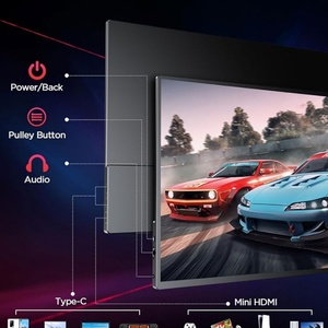 จอภาพสำหรับเล่นเกมแบบพกพาบางเฉียบ16นิ้ว60Hz 120Hz แผง2K IPS LCD backlit พร้อมหน้าจอ16:10แล็ปท็อป - Product Image 4