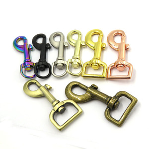 Wholesale Metal Lobster Clasp Swivel Snap <b>Hook</b> for Dog Leashes Handbag Straps Belts and Keychain Hardware - Product Image 1
